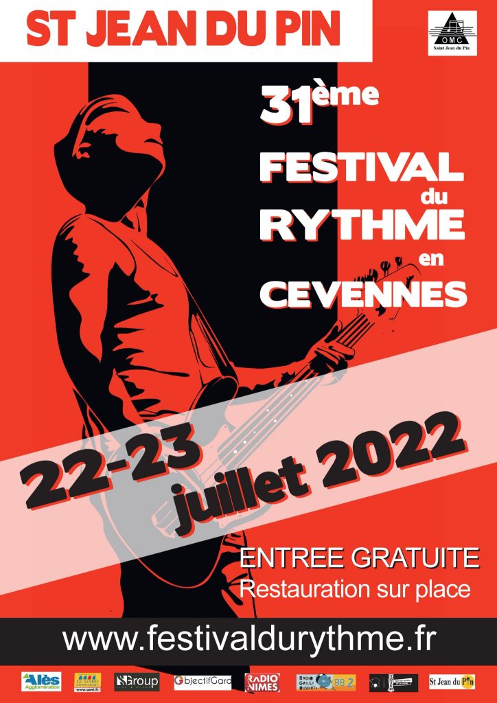 Affiche Festival du Rythme en Cévennes 2022